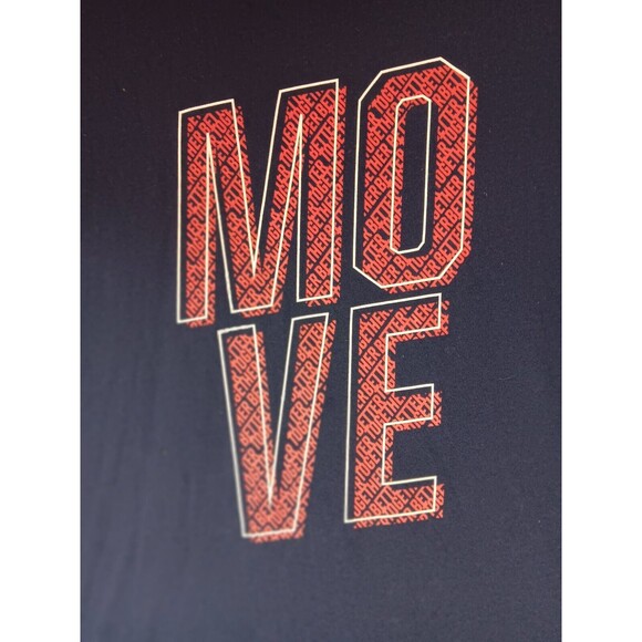 cg MOVE Ready, Set, Sweat Blue Tshirt Womens XL - Picture 2 of 7